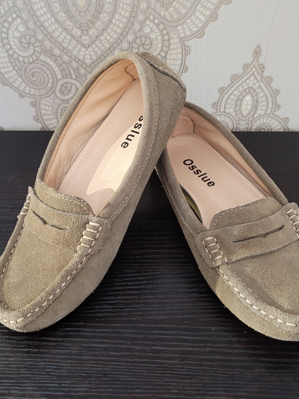 Women’s Suede Moccasin Driving Loafers